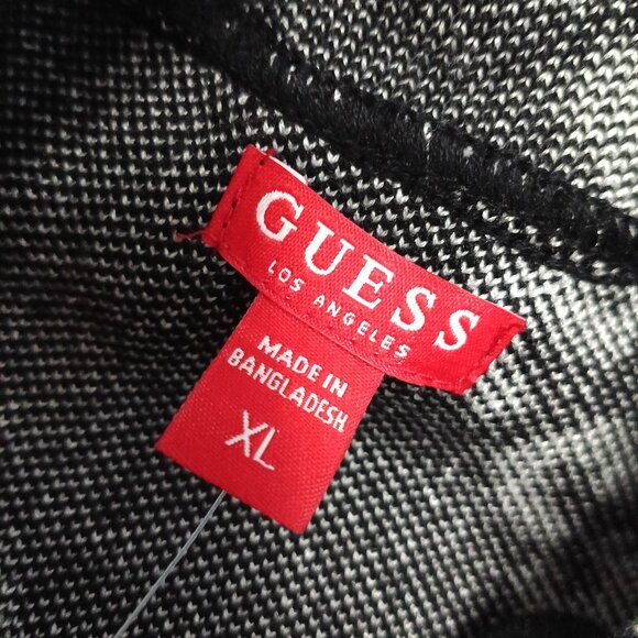 Guess Women’s Black and White Logo Dress Size XL - Picture 6 of 10